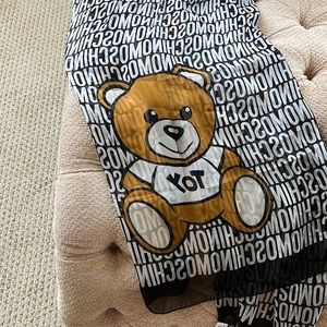 Moschino silk scarf